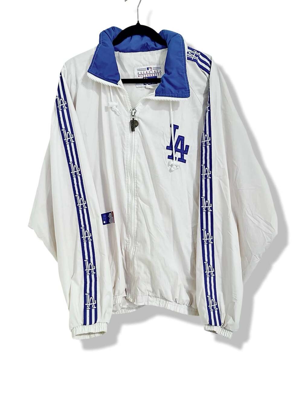 Pro Player Los Angeles Dodgers Size XXL Vintage Windbreaker Jacket